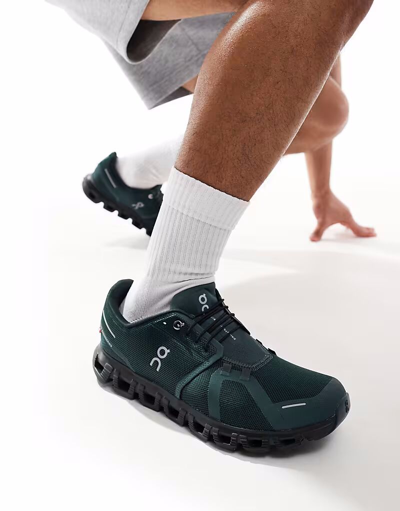 

ON Cloud 6 кроссовки на каждый день зеленого цвета On Running