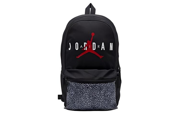 

Рюкзак унисекс Jordan, Black spelling electronic print