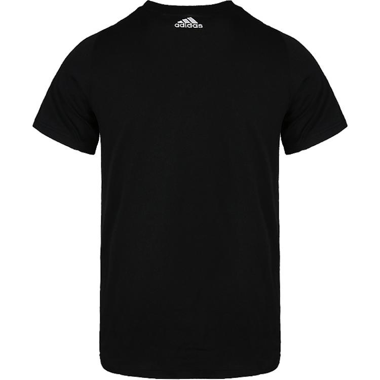 Футболка для начальной школы Adidas, черная — фото 3