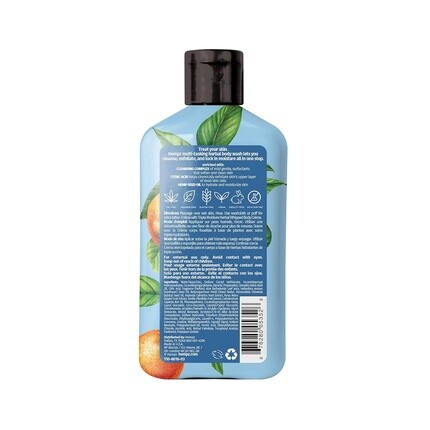 Гель для душа Triple Moisture с ароматом грейпфрута и персика, увлажняющий для чувствительной кожи Hempz — фото 2