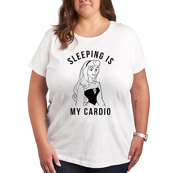 

Футболка с принтом Princess Aurora Plus Sleeping Disney, White