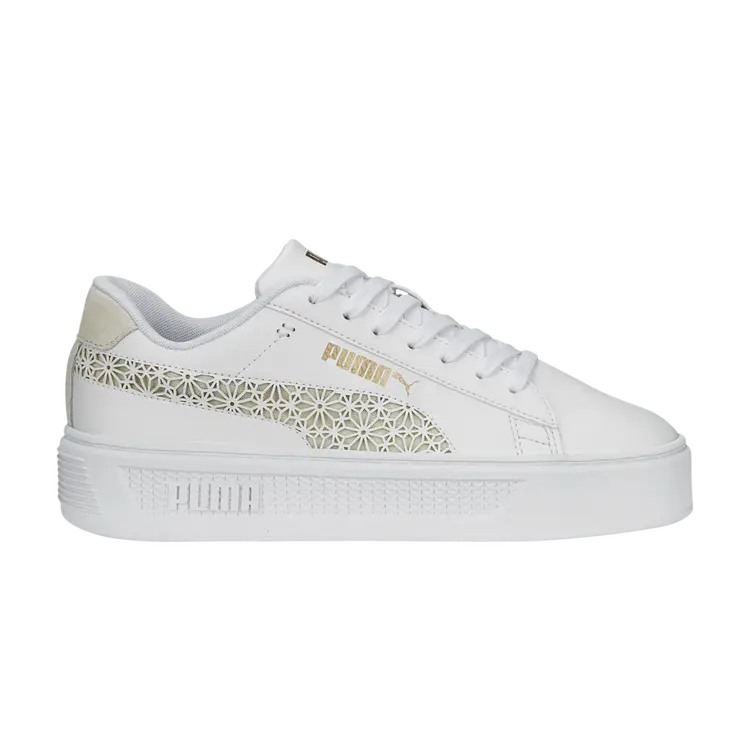 Кроссовки Puma Wmns Smash Platform V3, белый