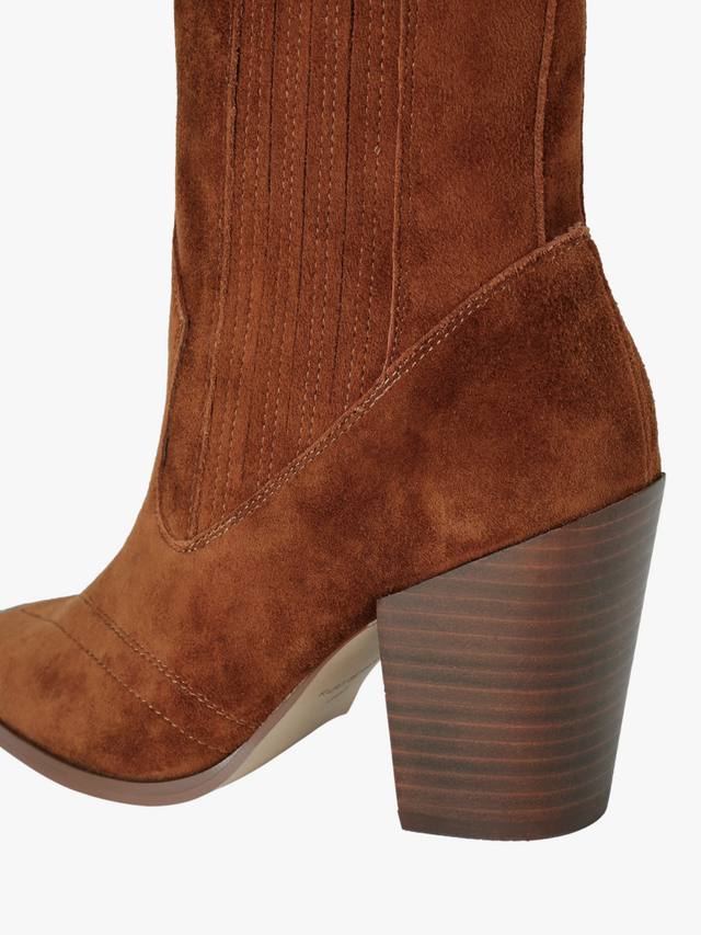 Регент западные ботинки до щиколотки Kurt Geiger London, Camel — фото 4