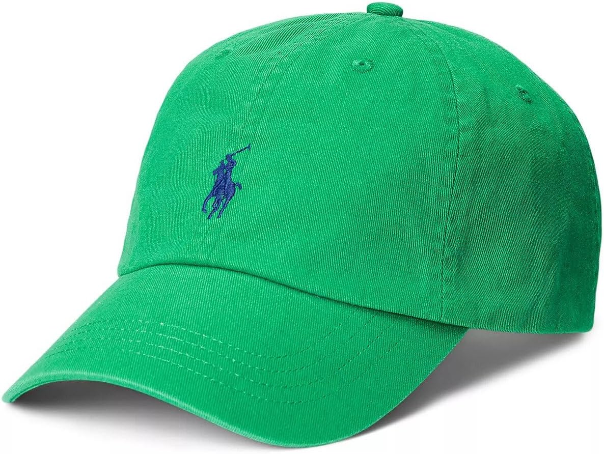 

Polo Ralph Lauren мужская бейсболка из хлопчатобумажного чино, Billiard Green
