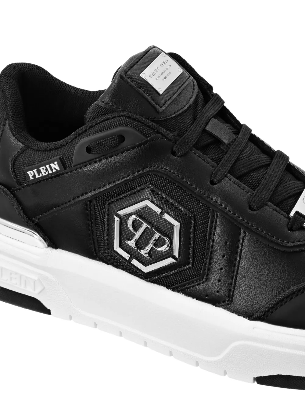 Кроссовки SK8R Plein Philipp Plein, черный — фото 4