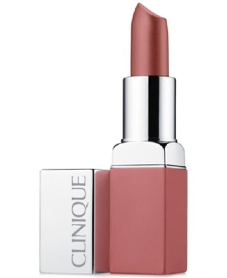 

Помада с базой 01 Blushing Pop, 3,9 г Clinique, Pop Matte Lip Color Primer