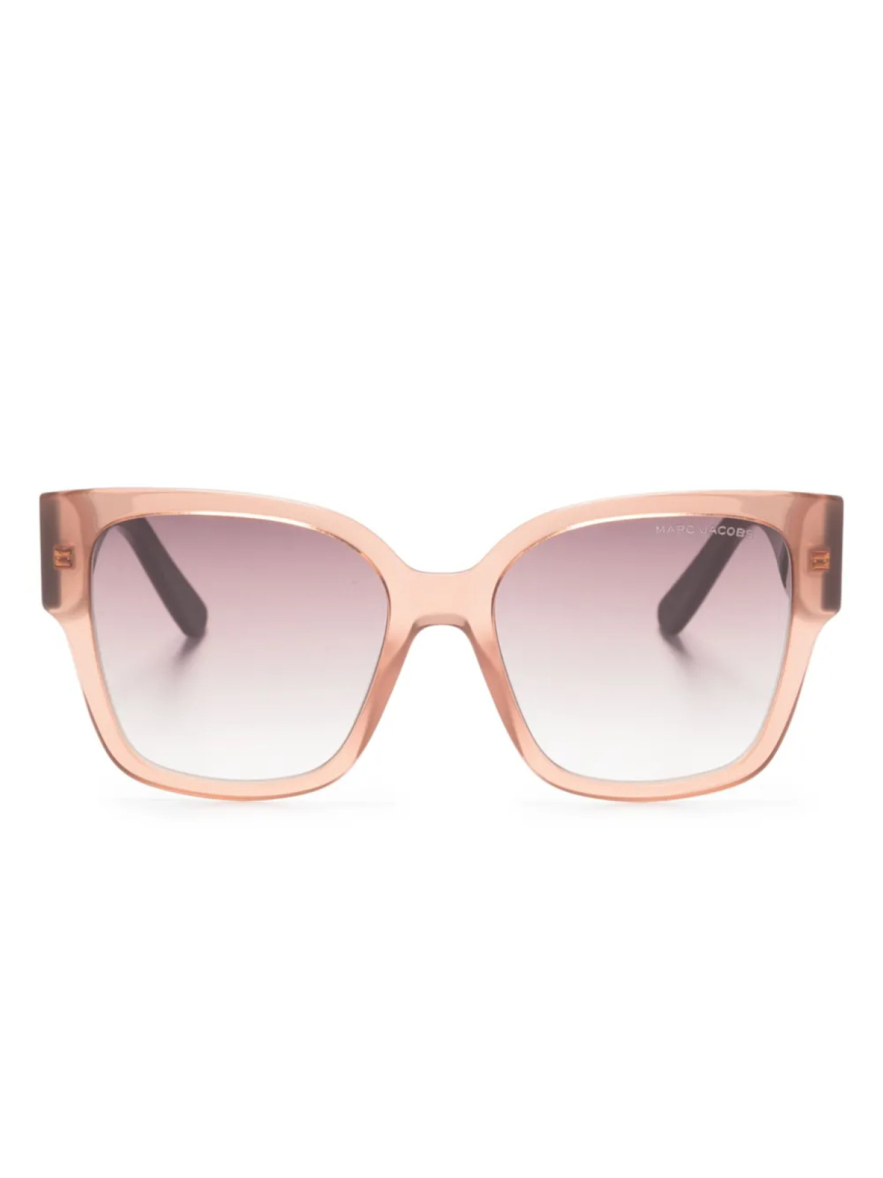 

Marc Jacobs Eyewear солнцезащитные очки J Marc в квадратной оправе, розовый