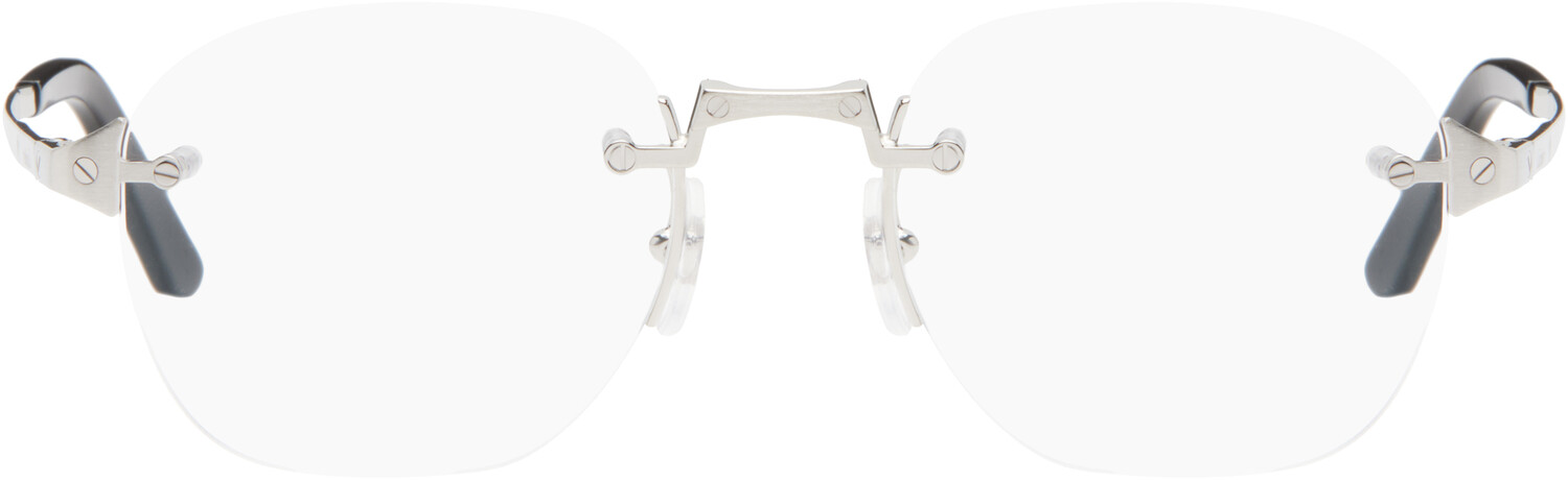 

Серебряные очки CT0478O Cartier