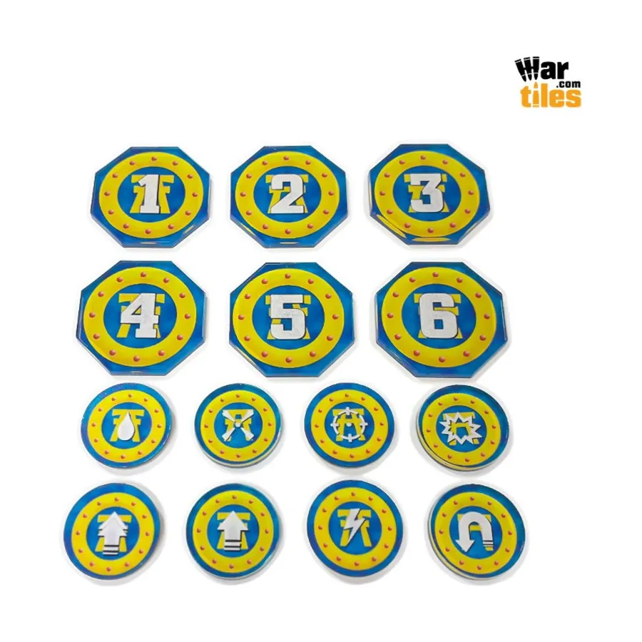 

Набор жетонов команды уничтожения — Старейшина, War Tiles - Markers, Rulers, & Tokens