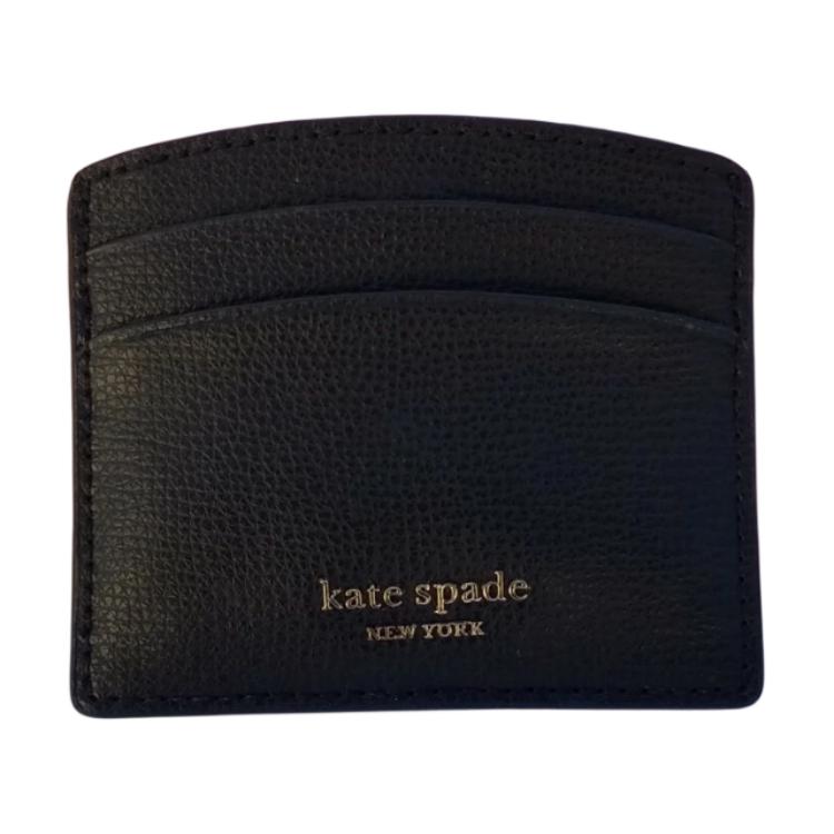 

Kate Spade Кожаный кардхолдер женский черный