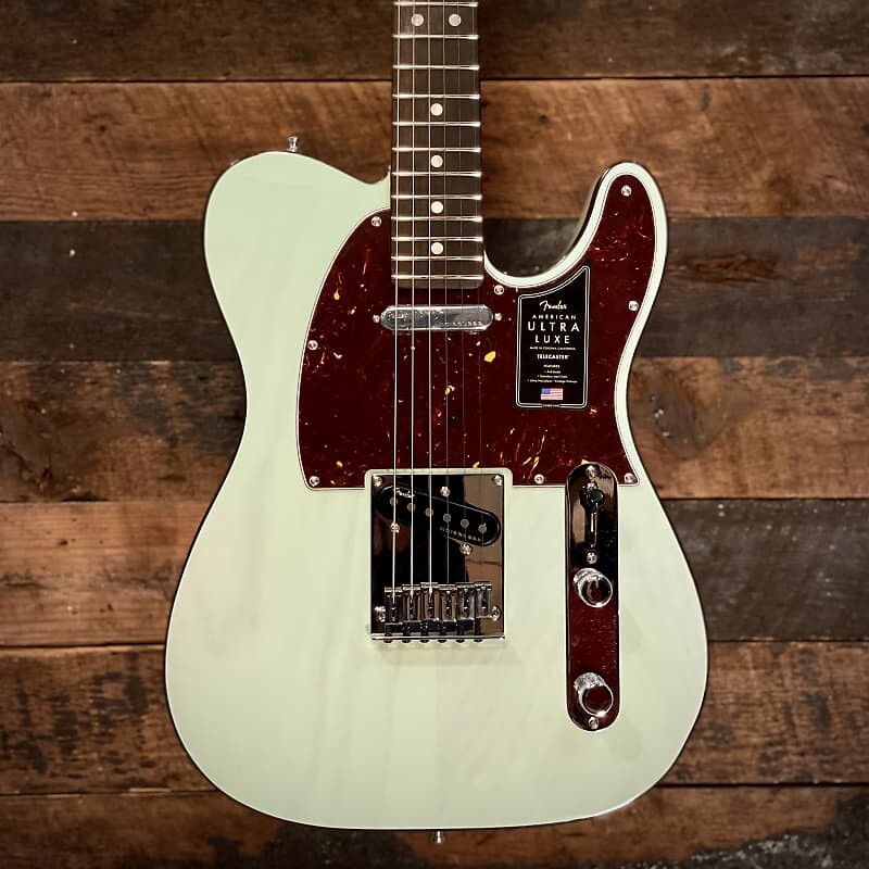 

Электрогитара Fender Ultra-luxe telecaster in seafoam green