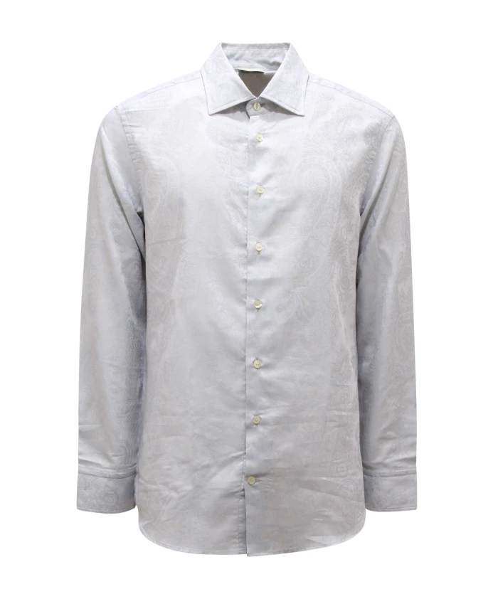 

Текстурированная рубашка Etro, синий