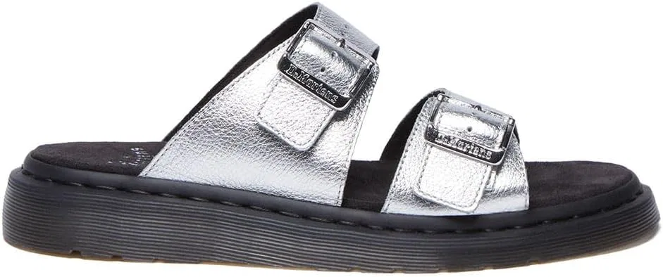 Сандалии унисекс Dr. Martens JosefSlide, Silver — фото 3