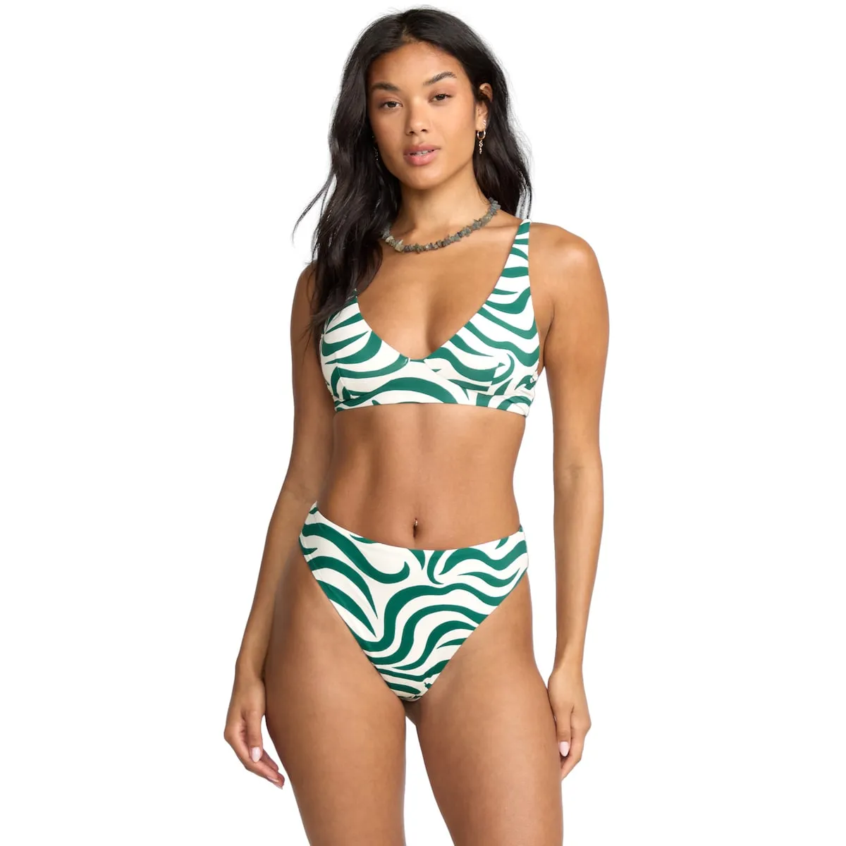 

Женские плавки-бикини All The Waves Hi Maya Billabong, зеленый