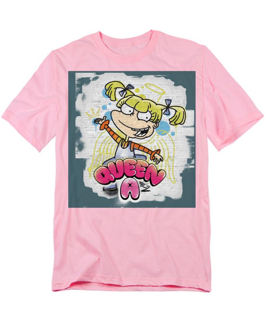 

Футболка Big & Tall Queen A For Angelica Rugrats, Pink, Розовый, Футболка Big & Tall Queen A For Angelica Rugrats, Pink