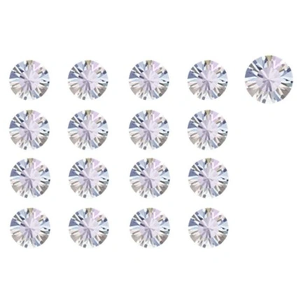 

Bna Strass Crystal Aurore Boreale T3 - Размер 3 12 мм, 1440 шт. Beautynails
