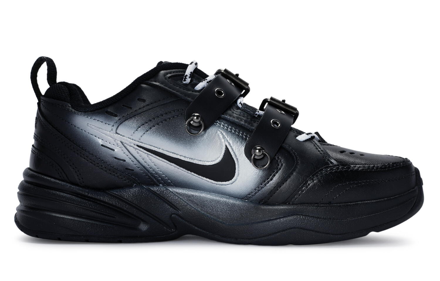 

Массивные кроссовки Nike Air Monarch 4 унисекс, Black/Silver