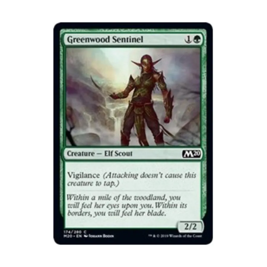 

CCG Гринвудский страж (клавиша C), MTG - Core Set 2020