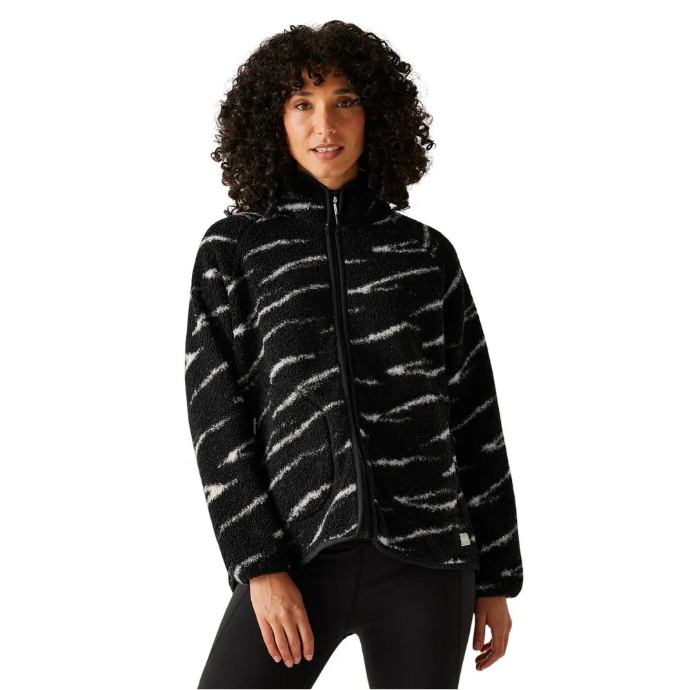 

Флис Regatta Frankie Borg full zip, черный