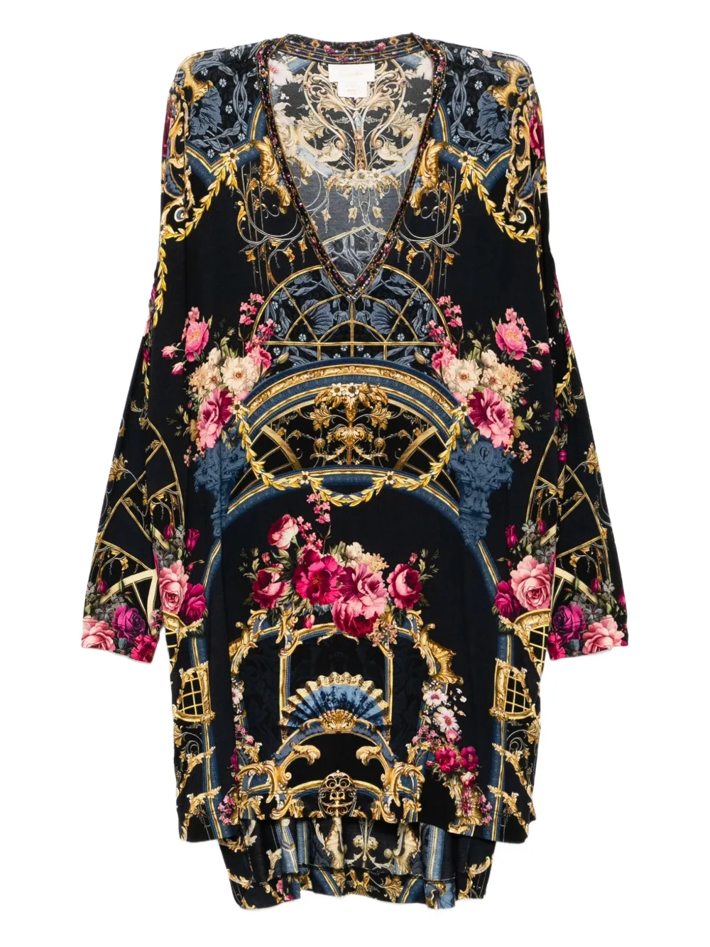 

Футболка «Ornate On A Plate» Camilla, синий