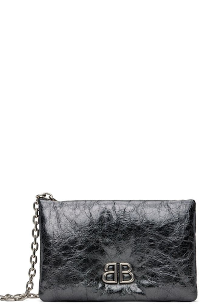 

Серая сумка Monaco Nano Balenciaga
