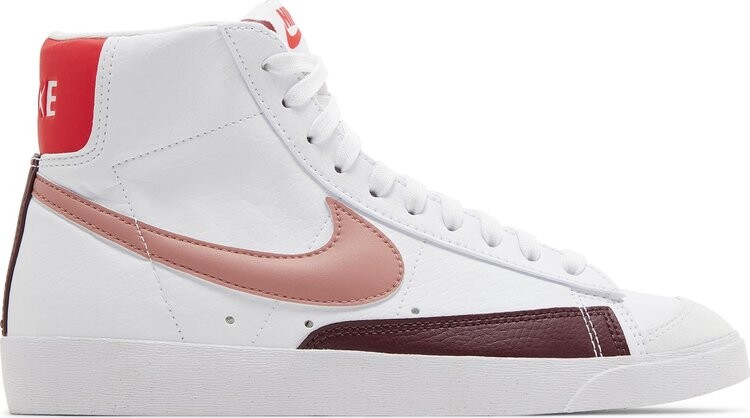 Кроссовки Wmns Blazer Mid '77 Next Nature 'White Red Stardust', белый