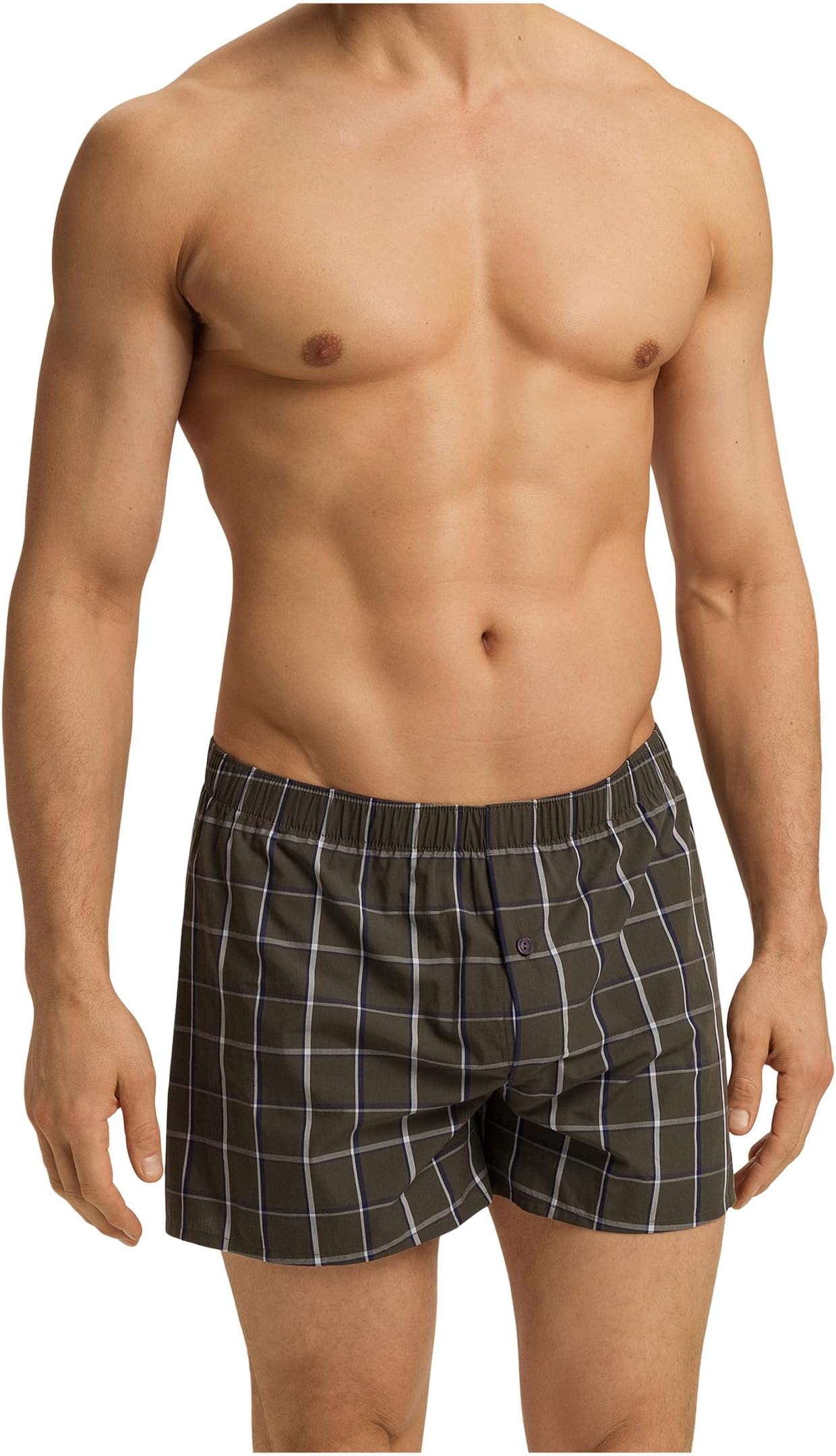 

Мужские тканые боксерские шорты-боксеры Hanro, Ubran Check