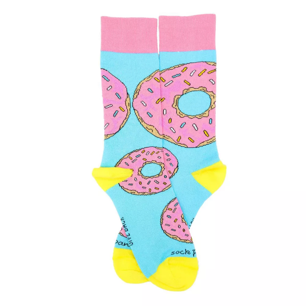 

Удивительные и вкусные носки-пончики от Sock Panda (женские размеры, взрослые, средние)