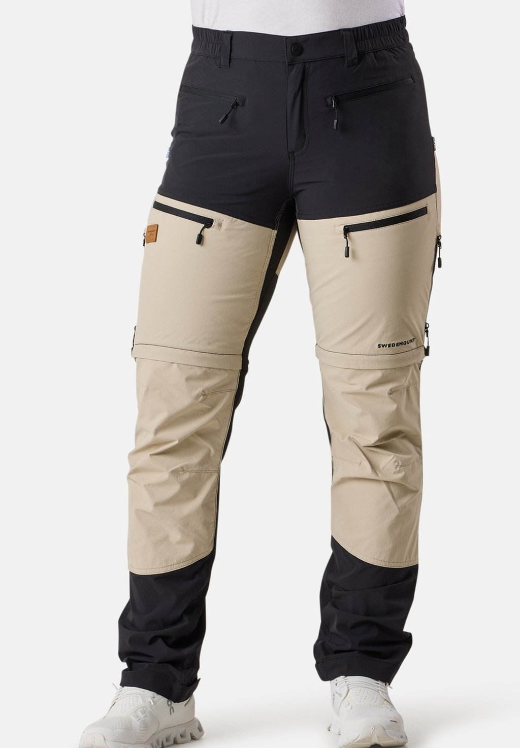 

Брюки для активного отдыха LOFOTEN STRETCH ZIP-OFF Swedemount, черный