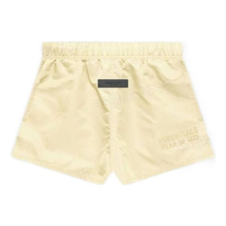 

Спортивные шорты Fear of God Essentials FW22 Running Shorts Canary