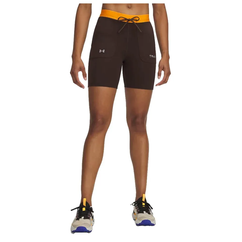 

Шорты Under Armour Trail Run Fitted, коричневый