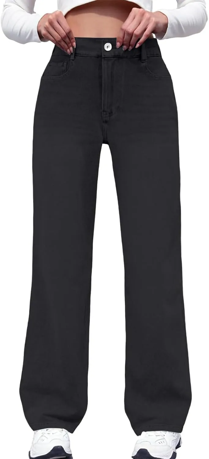 

Женские джинсы Wide Leg с эластичным поясом