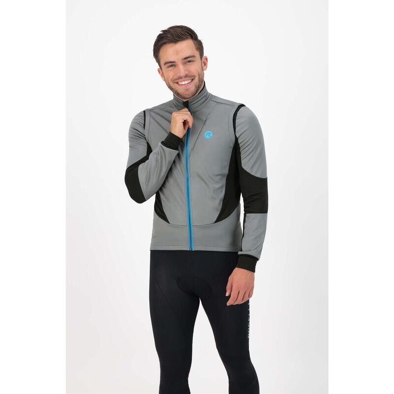 

Куртка велосипедная Rogelli, цвет grau/schwarz/blau