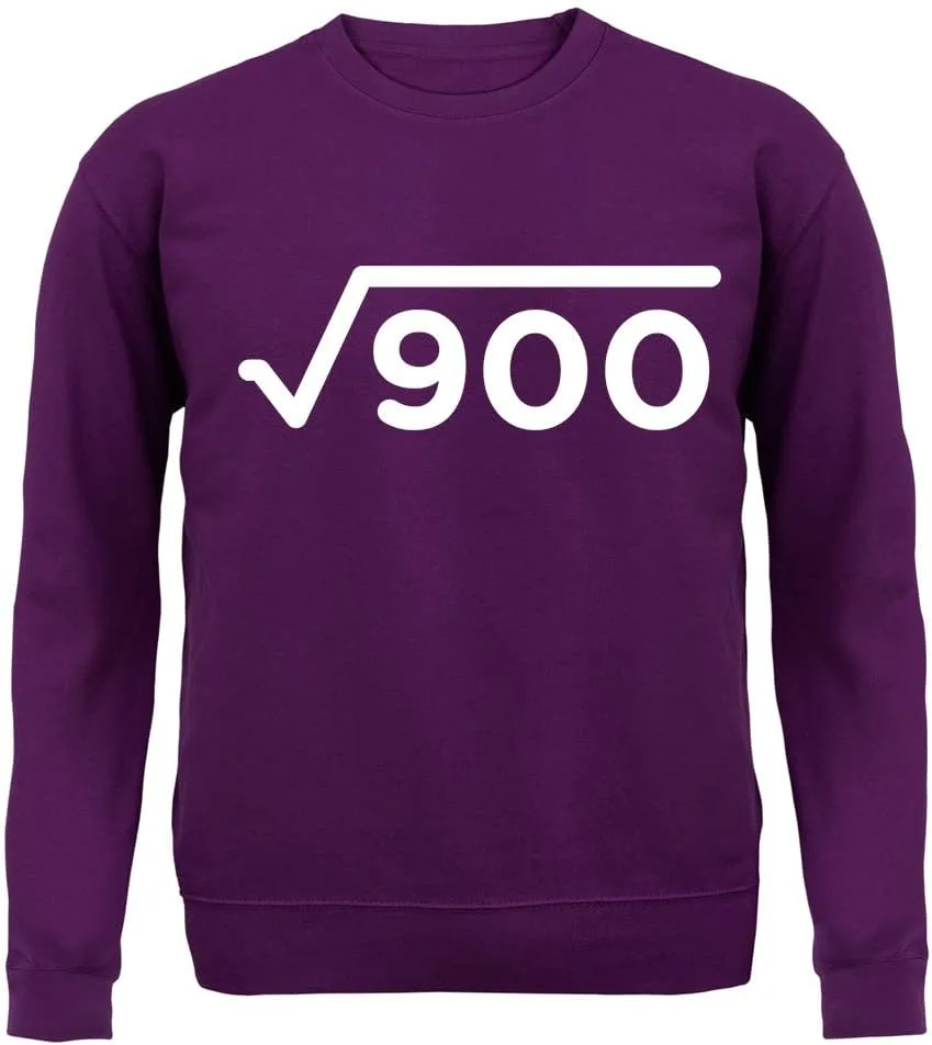 

Свитшот Unisex Dressdown Square Root - 30th Birthday