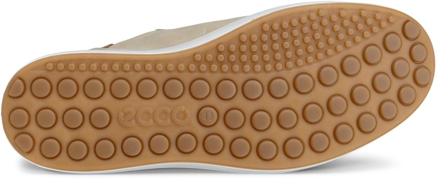 Мужские мягкие слипоны ECCO Soft 7 Easy, коричневый — фото 4