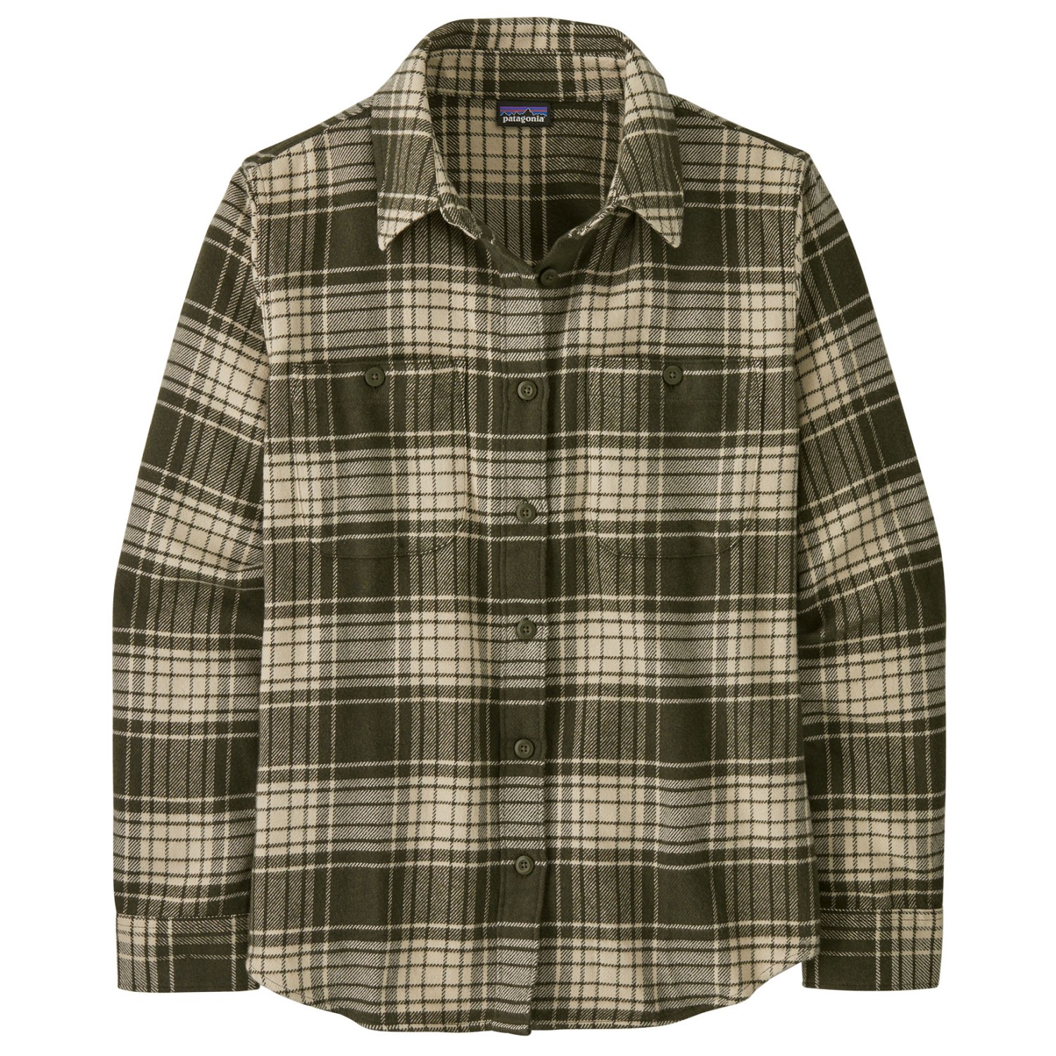 

Рубашка Patagonia Fjord Flannel Shirt, цвет Cascade: Pine Needle Green