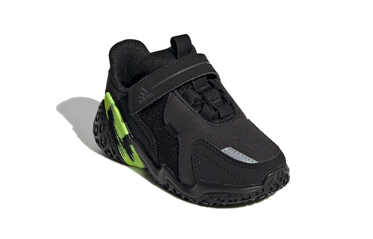 Кроссовки adidas 4Uture Toddler Shoes TD Low-top Black/Green — фото 2