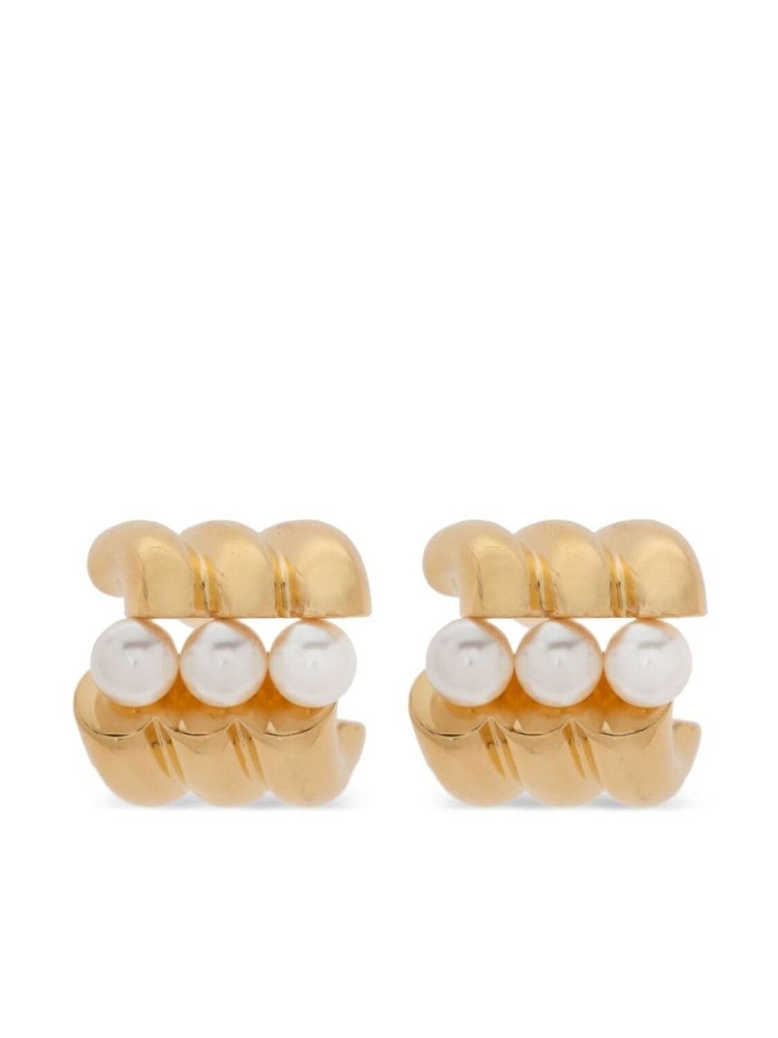 

Серьги из искусственного жемчуга Lanvin, золотой