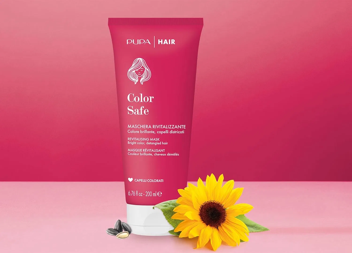 Восстанавливающая маска для окрашенных волос «Color Safe» от Pupa Pupa — фото 2