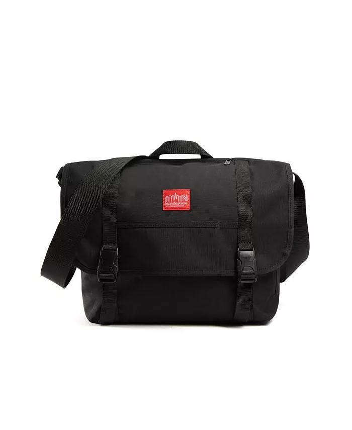 

Сумка Flushing Flap Over Messenger Bag Manhattan Portage, черный