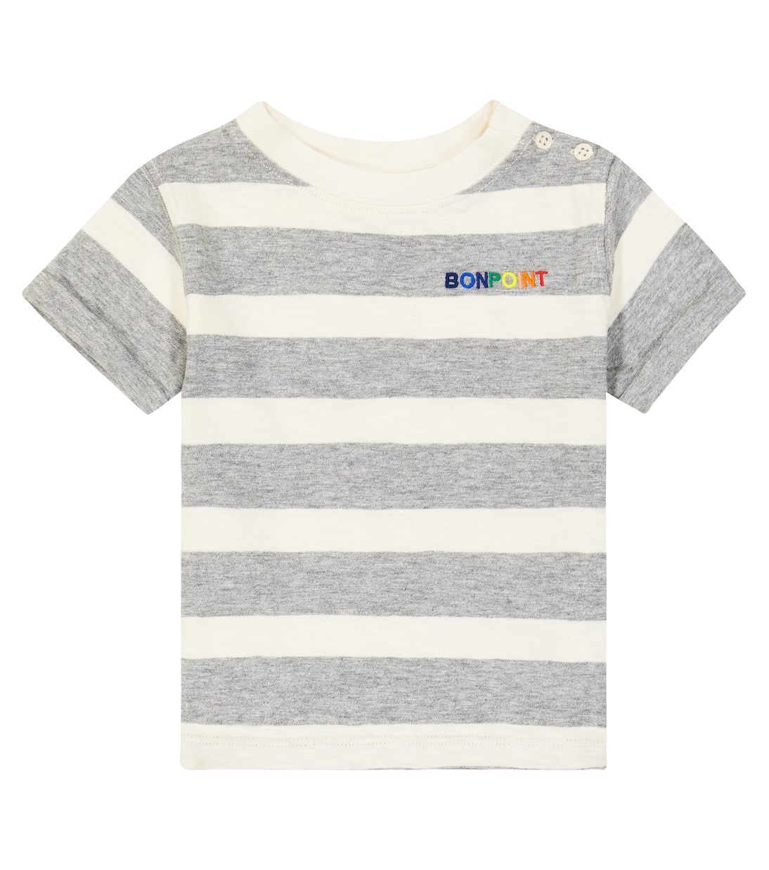 

Футболка Baby Aiman из хлопкового джерси Bonpoint, Gris Chine C.