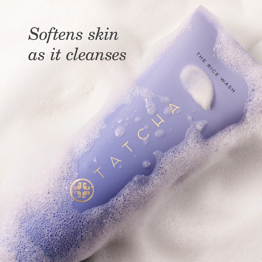 Крем для лица Tatcha — Очищающее средство для лица Rice Wash с эффектом смягчения кожи, 120 мл — фото 2