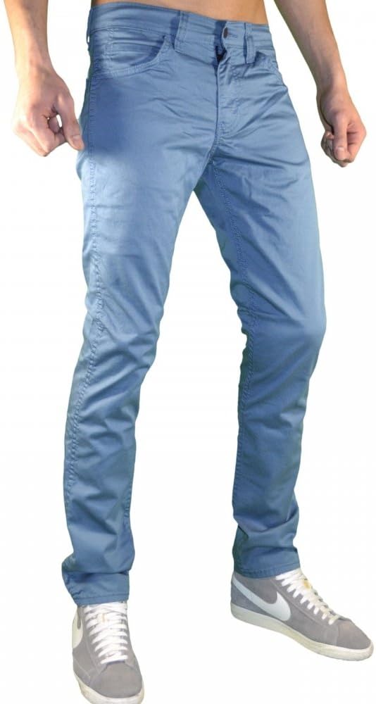 Мужские облегающие брюки Levi's 511 Line 8 из твила, Aegean Blue/Dark Slate Twill — фото 2