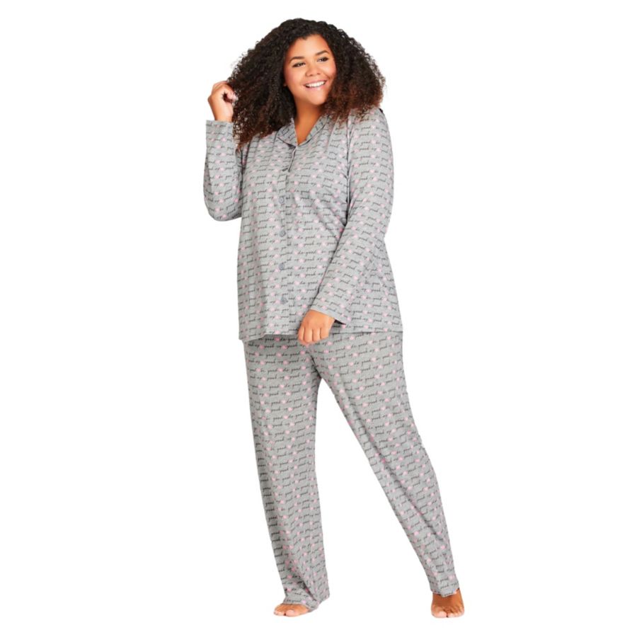 

Женская ночная блузка на пуговицах AVENUE, Be good