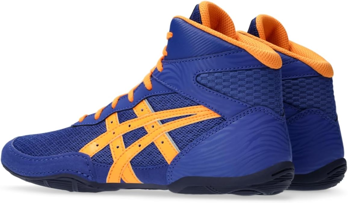 Детские борцовские кроссовки Asics Matflex 7 для школьников, оранжевый — фото 3