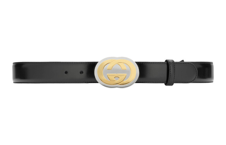 

Ремень кожаный Gucci мужской, черный