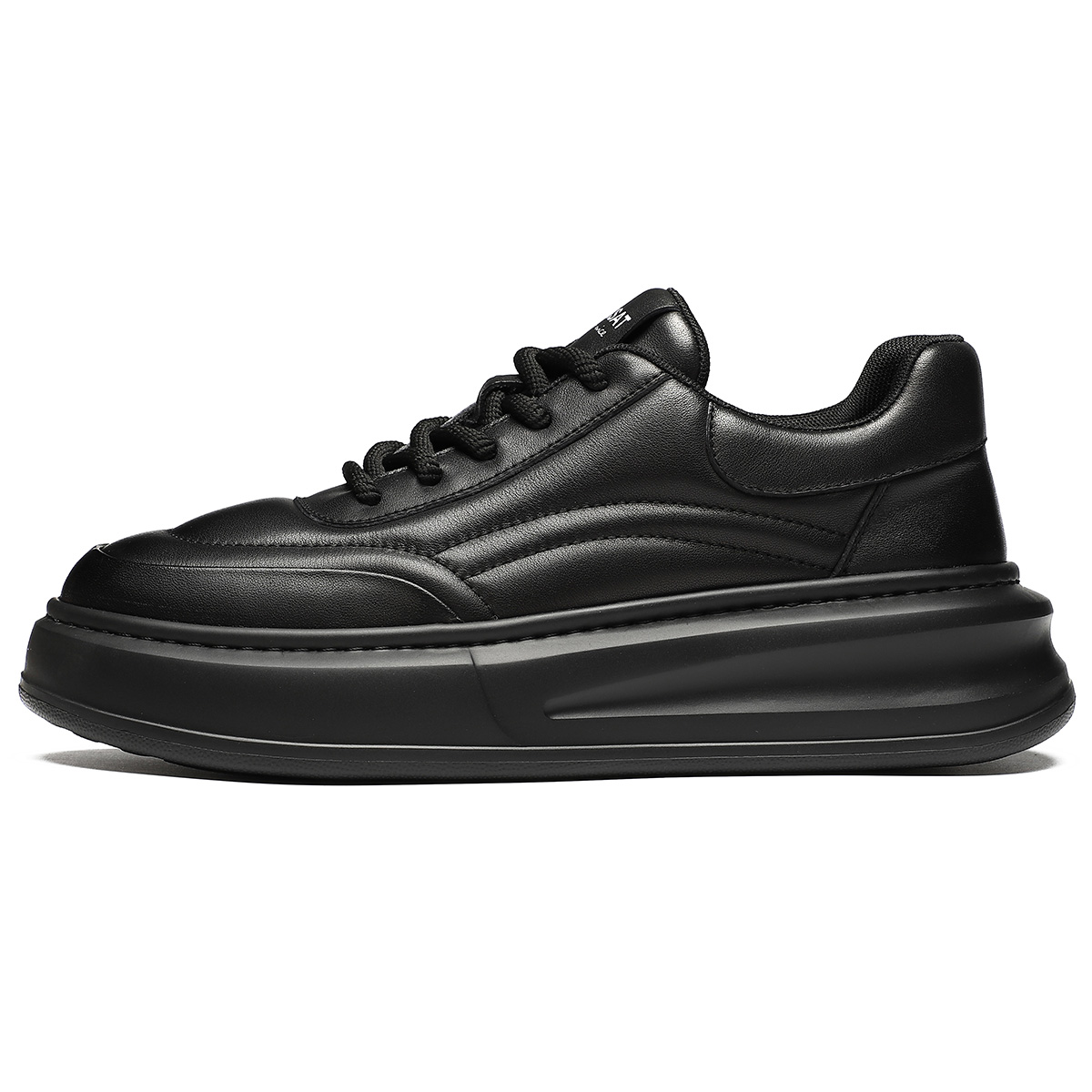

ST&SAT Мужские низкие кэжуал кеды черные, цвет Black