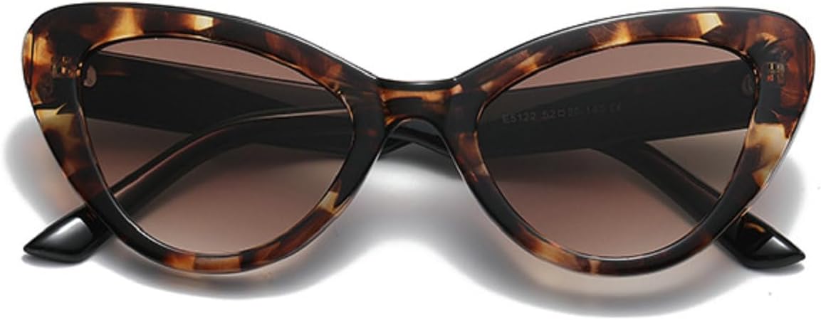 

Винтажные солнцезащитные очки Melrose «кошачий глаз» для женщин, роскошные солнцезащитные очки конфетных цветов, модные оттенки, защита от ультрафиолета UV400, модель 5122, Black Amber