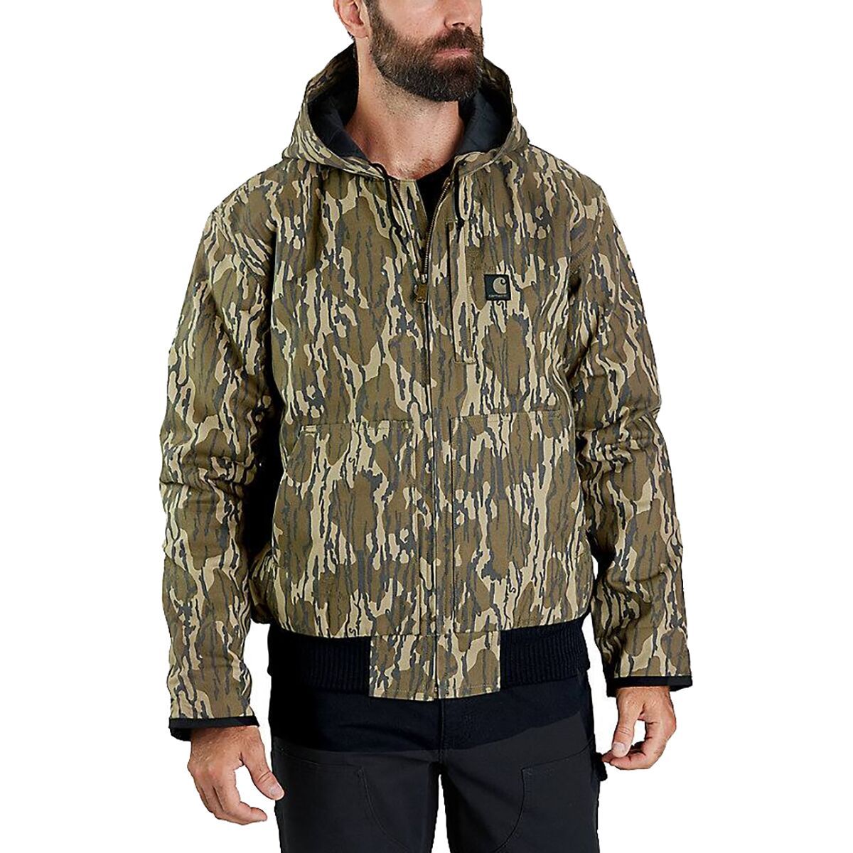 

Грубый гибкий утепленный свободный камуфляжный активный пуховик Carhartt, цвет mossy oak bottomland camo, Зеленый, Грубый гибкий утепленный свободный камуфляжный активный пуховик Carhartt, цвет mossy oak bottomland camo