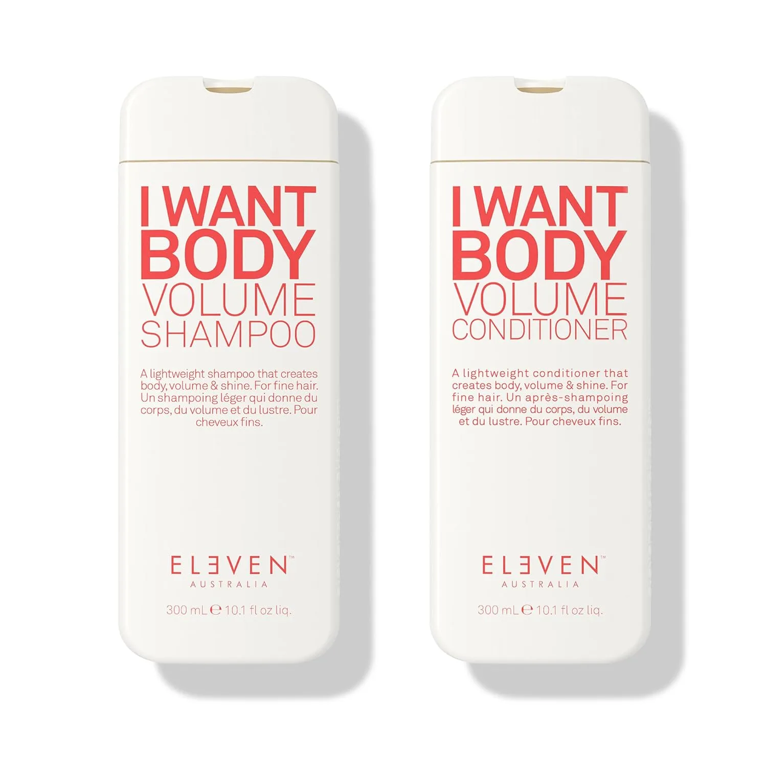 Набор шампуня и кондиционера ELEVEN AUSTRALIA I Want Body Volume, каждый по 10,1 жидких унций.